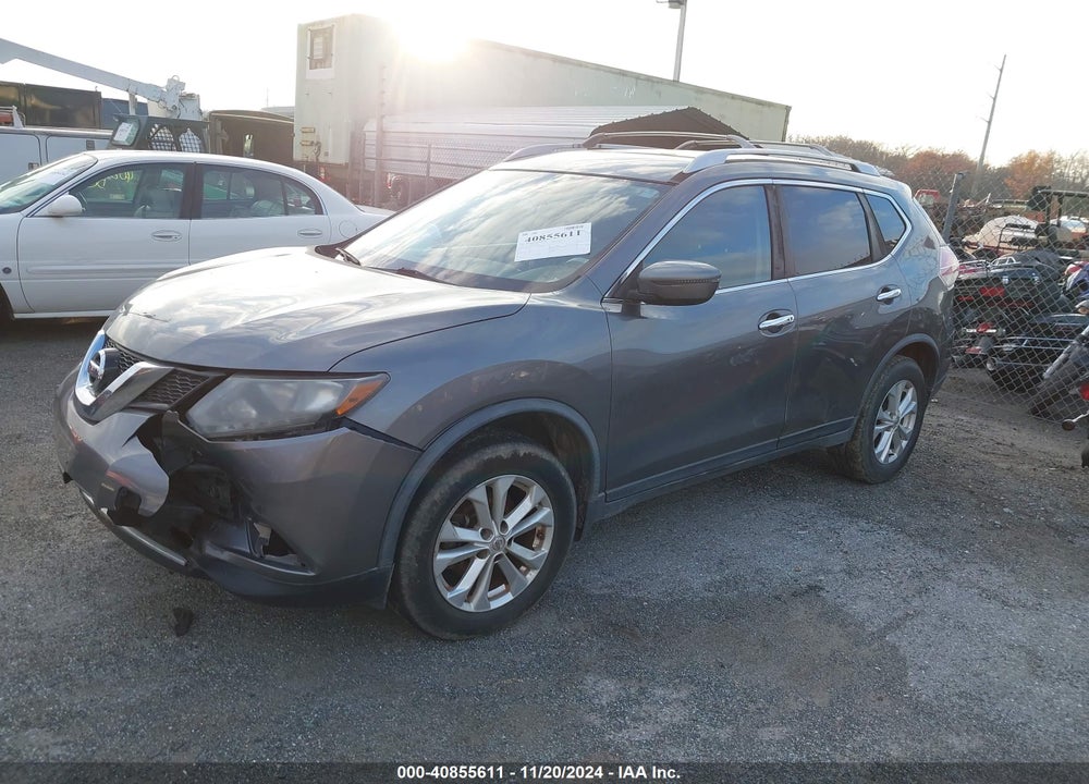 2016 NISSAN ROGUE SV VIN: JN8AT2MV2GW131861