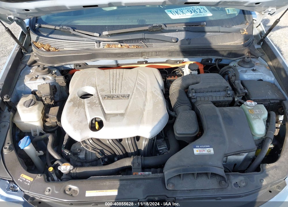 2013 HYUNDAI SONATA HYBRID LIMITED VIN: KMHEC4A40DA081048