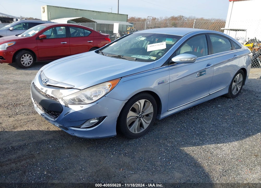 2013 HYUNDAI SONATA HYBRID LIMITED VIN: KMHEC4A40DA081048