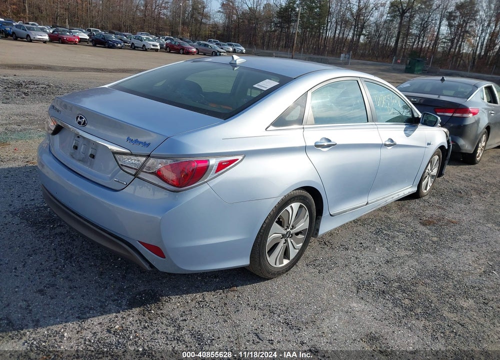 2013 HYUNDAI SONATA HYBRID LIMITED VIN: KMHEC4A40DA081048