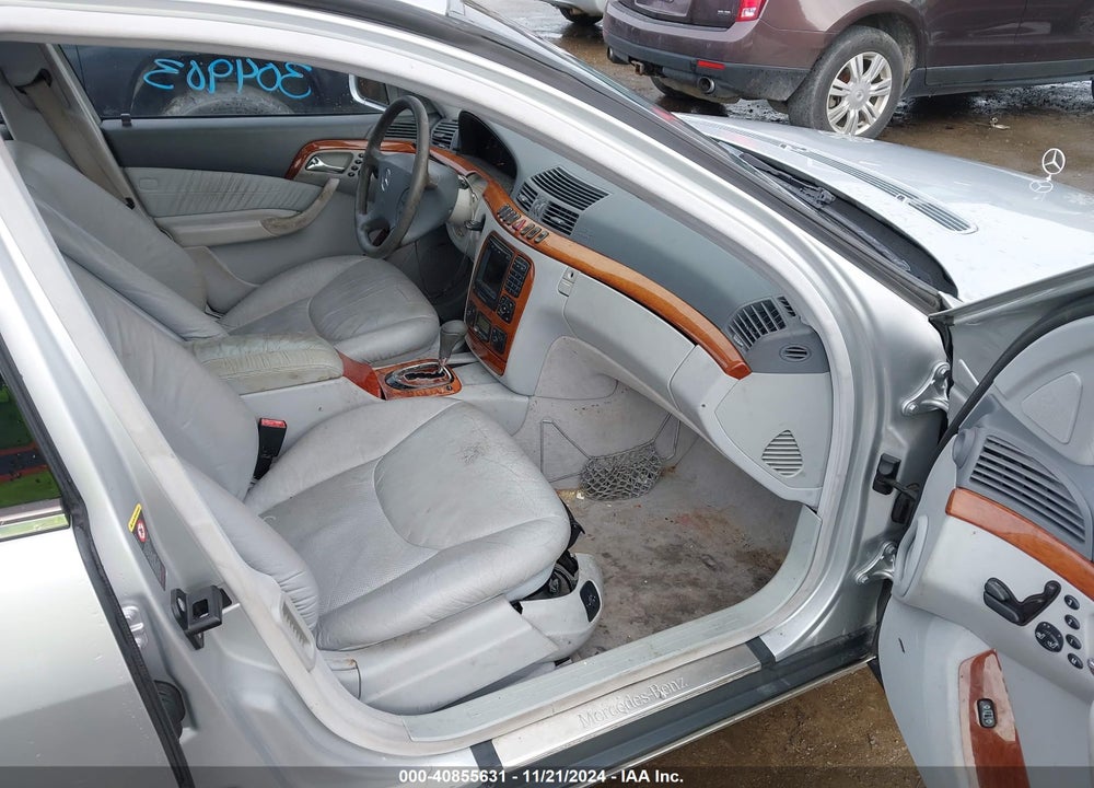 2002 MERCEDES-BENZ S 430 VIN: WDBNG70J62A304903