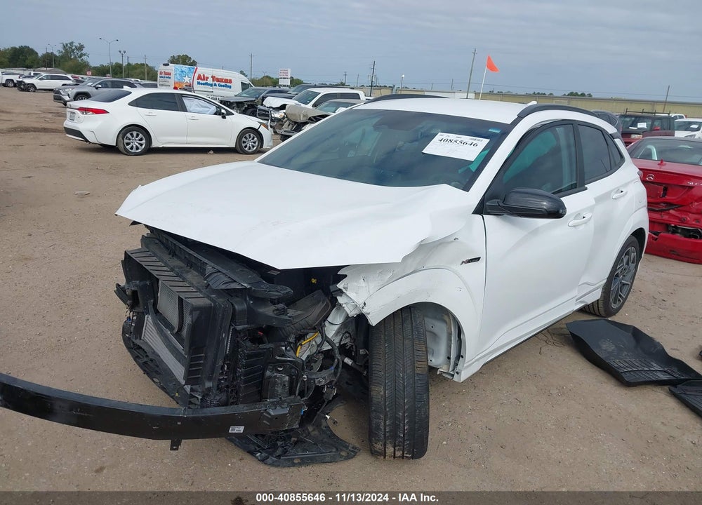 2022 HYUNDAI KONA N LINE VIN: KM8K33A37NU821280
