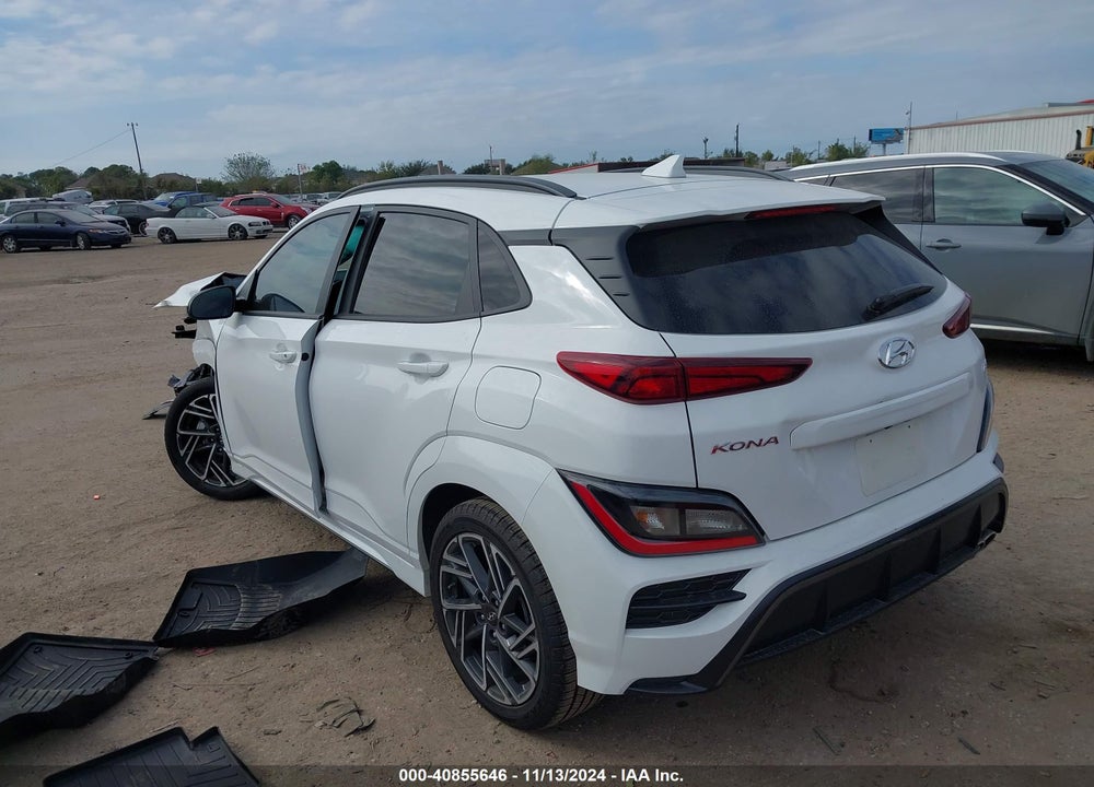 2022 HYUNDAI KONA N LINE VIN: KM8K33A37NU821280