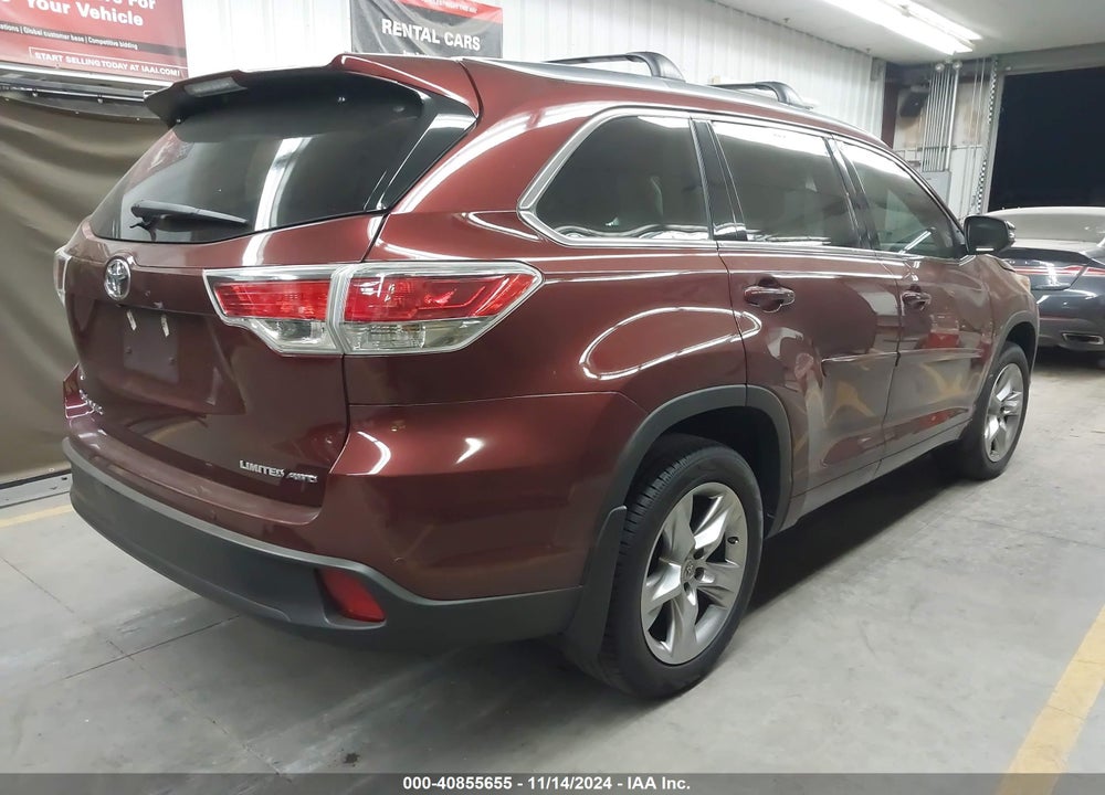 2015 TOYOTA HIGHLANDER LIMITED V6 VIN: 5TDDKRFH0FS208172