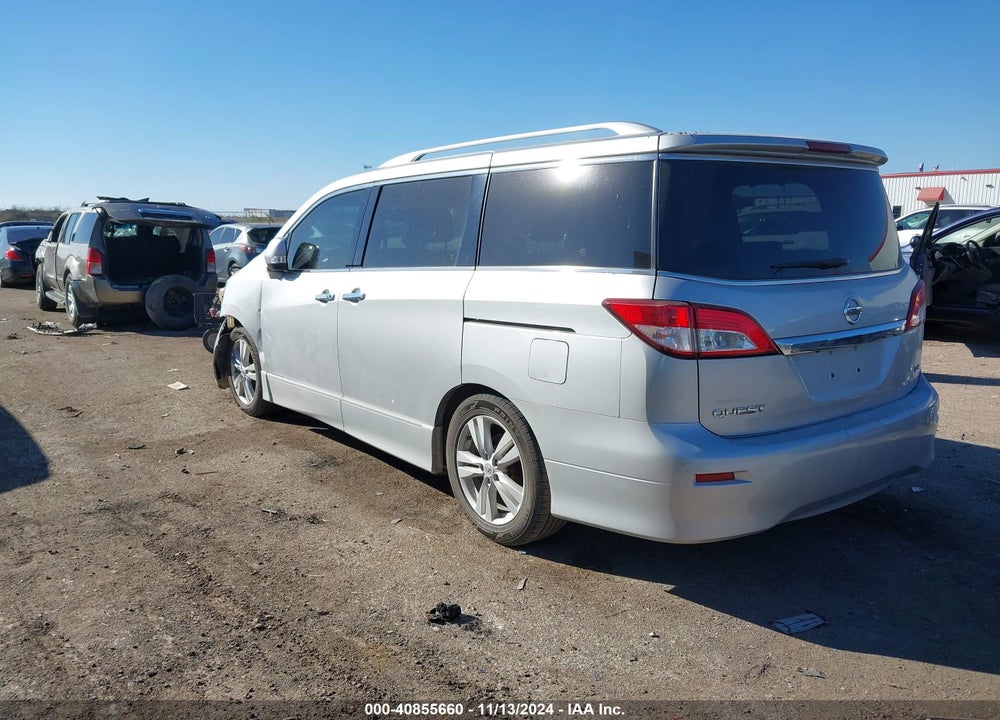 2011 NISSAN QUEST LE VIN: JN8AE2KP5B9005807