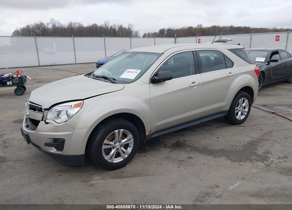 2014 CHEVROLET EQUINOX LS VIN: 2GNALAEK9E6326249