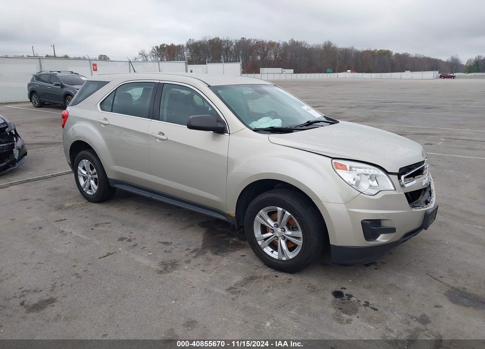 2014 CHEVROLET EQUINOX LS VIN: 2GNALAEK9E6326249
