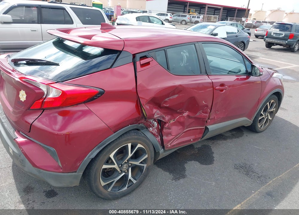 2018 TOYOTA C-HR XLE PREMIUM VIN: NMTKHMBX8JR036146