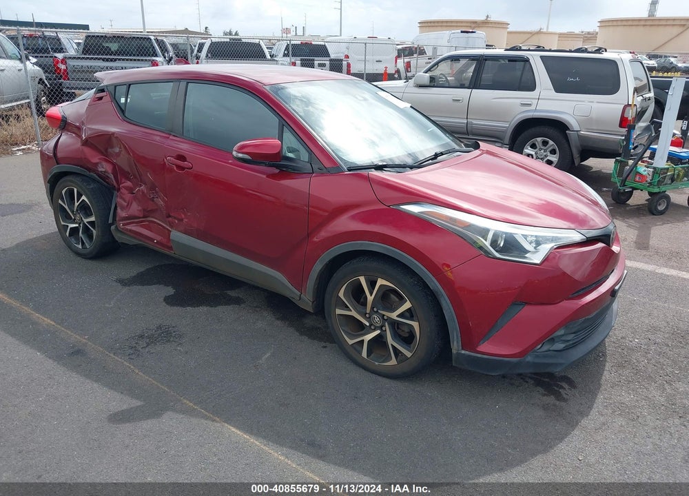 2018 TOYOTA C-HR XLE PREMIUM VIN: NMTKHMBX8JR036146