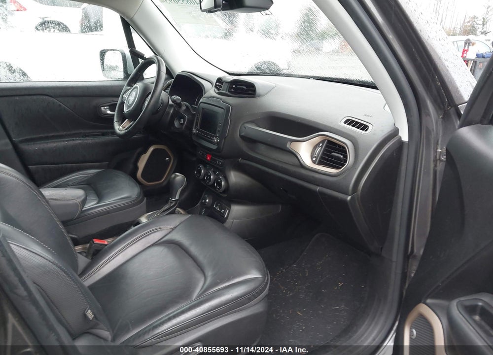 2016 JEEP RENEGADE LIMITED VIN: ZACCJBDT8GPD25820