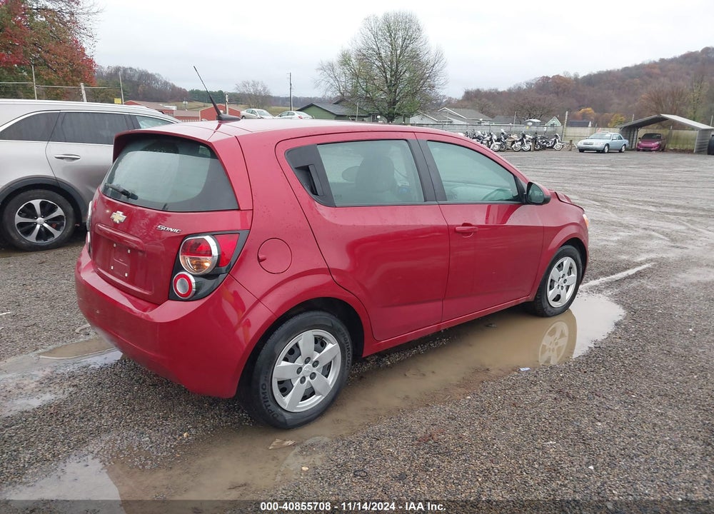 2013 CHEVROLET SONIC LS AUTO VIN: 1G1JA6SH0D4252815