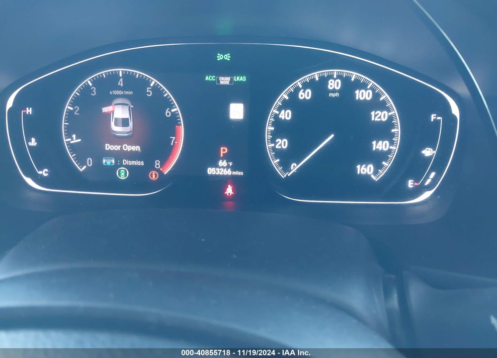 2019 HONDA ACCORD LX VIN: 1HGCV1F16KA076471