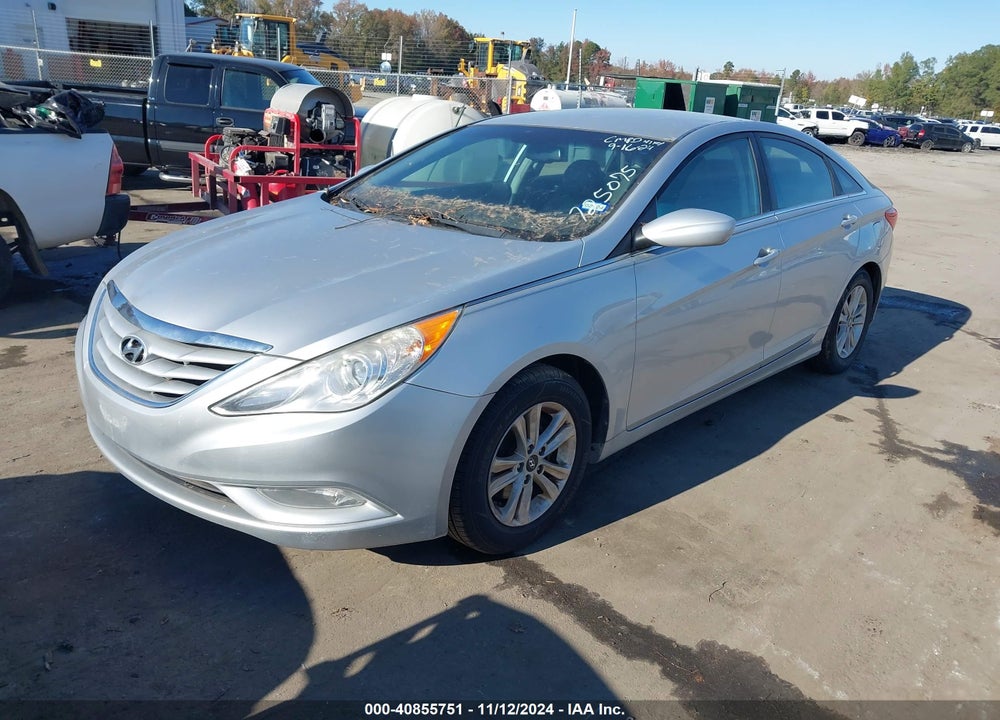 2013 HYUNDAI SONATA GLS VIN: 5NPEB4AC4DH725075