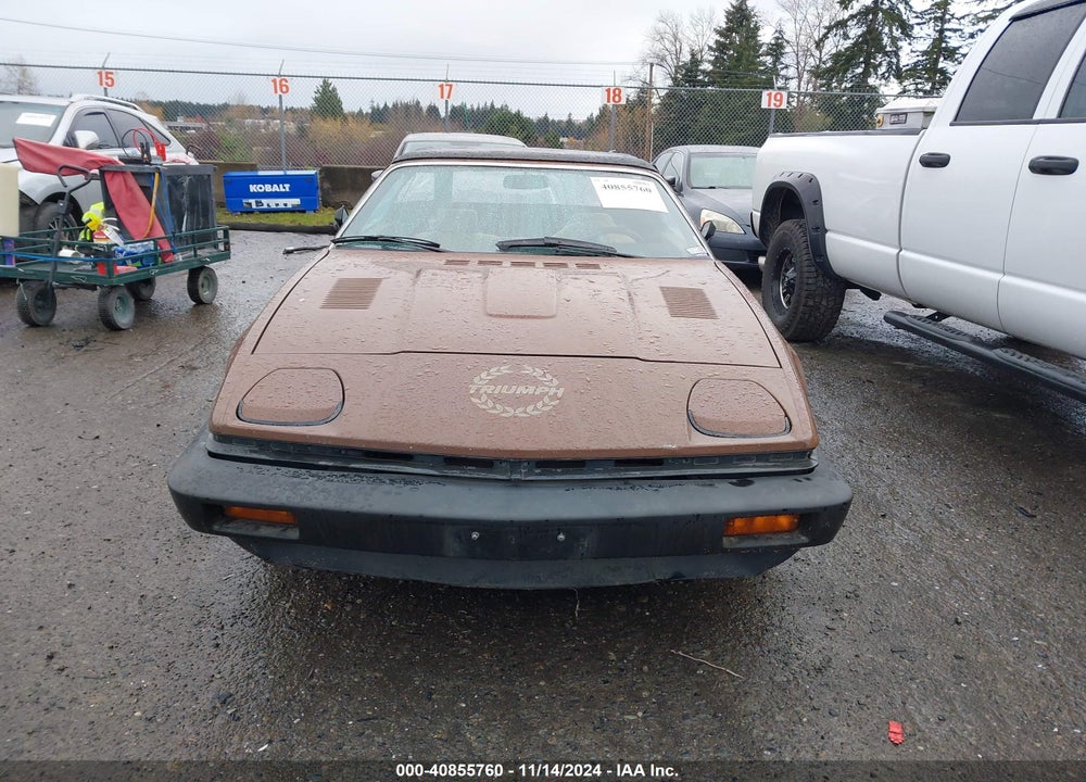 1980 TRIUMPH TR7 VIN: TCT115115UCF