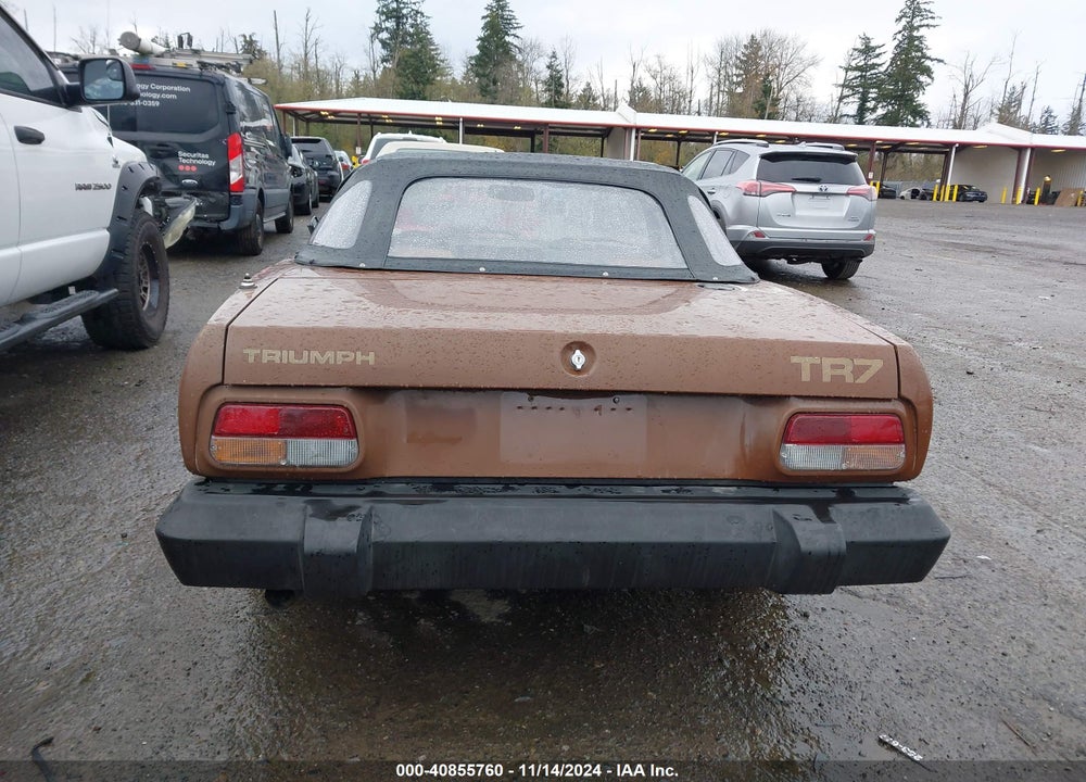 1980 TRIUMPH TR7 VIN: TCT115115UCF