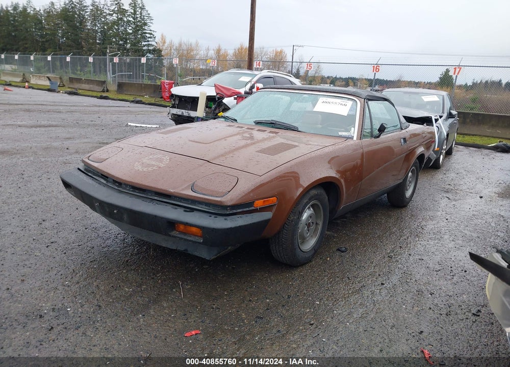 1980 TRIUMPH TR7 VIN: TCT115115UCF