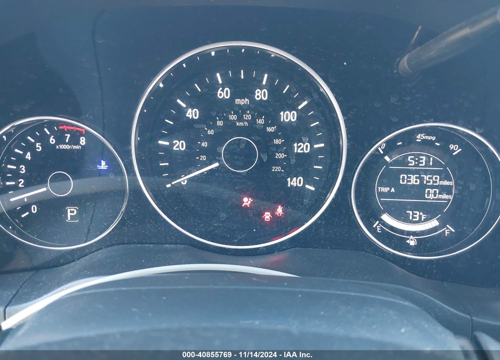 2022 HONDA HR-V 2WD LX VIN: 3CZRU5H34NM728507
