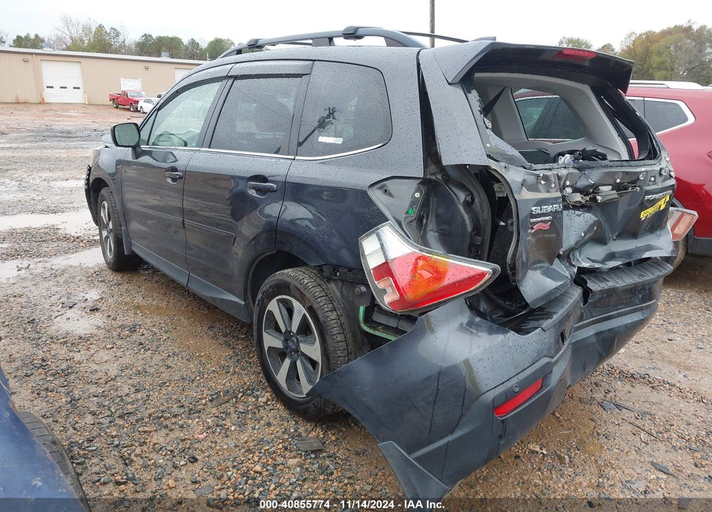 2018 SUBARU FORESTER 2.5I LIMITED VIN: JF2SJARCXJH513687