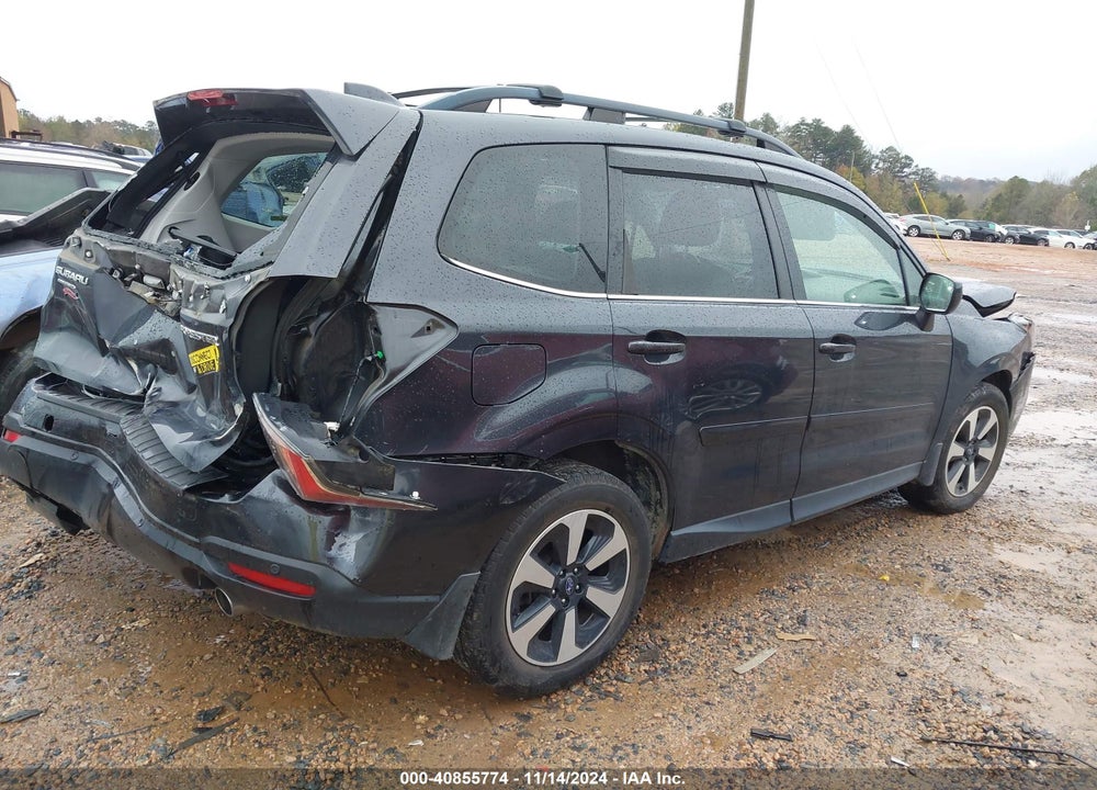 2018 SUBARU FORESTER 2.5I LIMITED VIN: JF2SJARCXJH513687