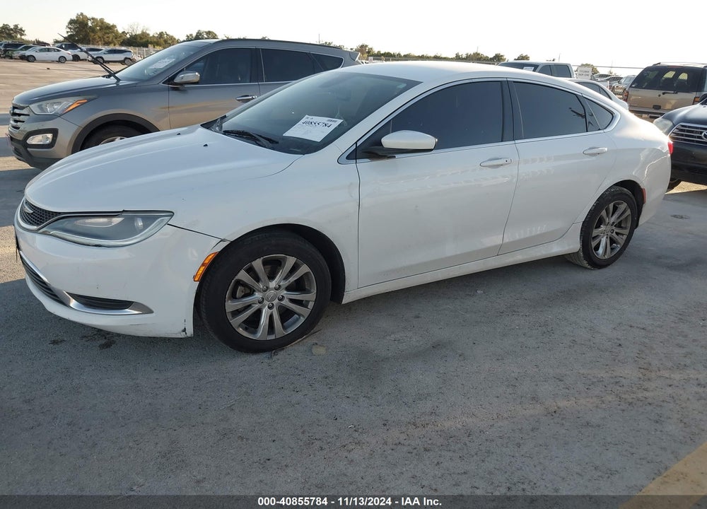 2015 CHRYSLER 200 LIMITED VIN: 1C3CCCAB1FN712782
