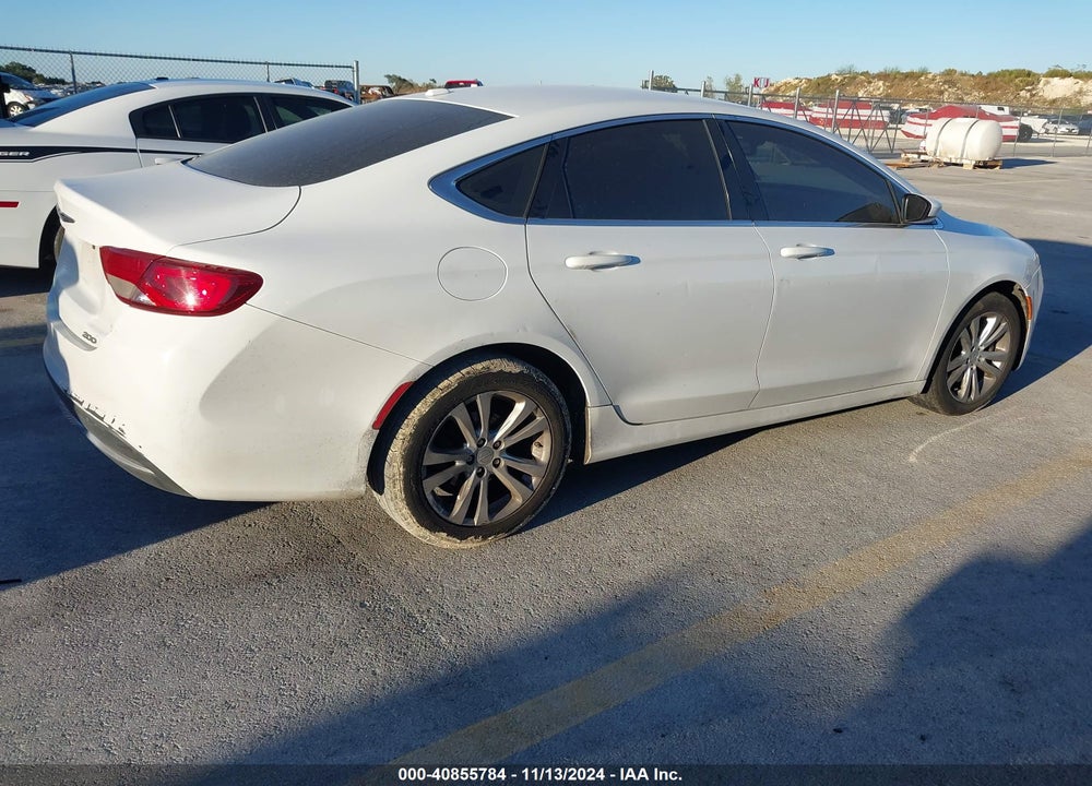 2015 CHRYSLER 200 LIMITED VIN: 1C3CCCAB1FN712782