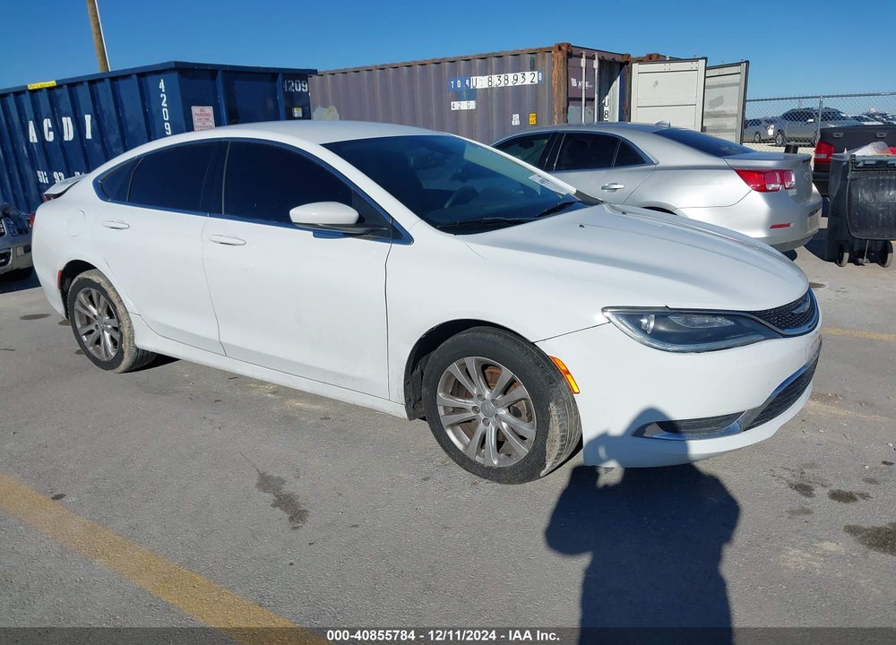 2015 CHRYSLER 200 LIMITED VIN: 1C3CCCAB1FN712782