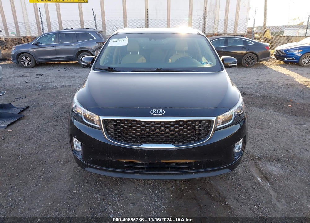 2017 KIA SEDONA EX VIN: KNDMC5C19H6259959