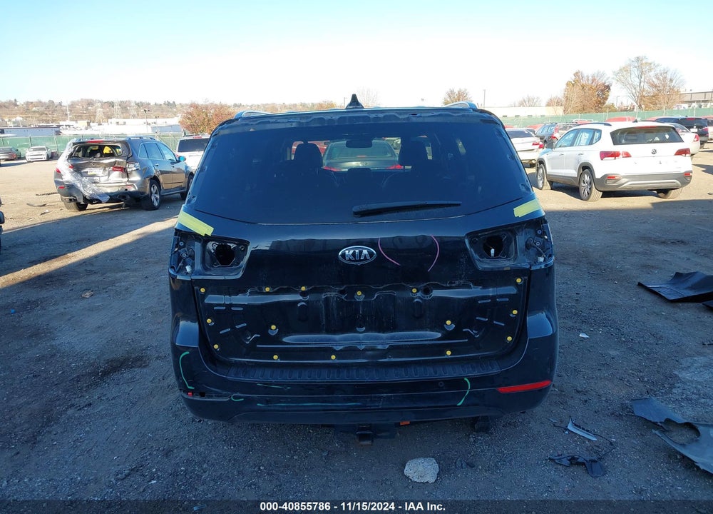 2017 KIA SEDONA EX VIN: KNDMC5C19H6259959