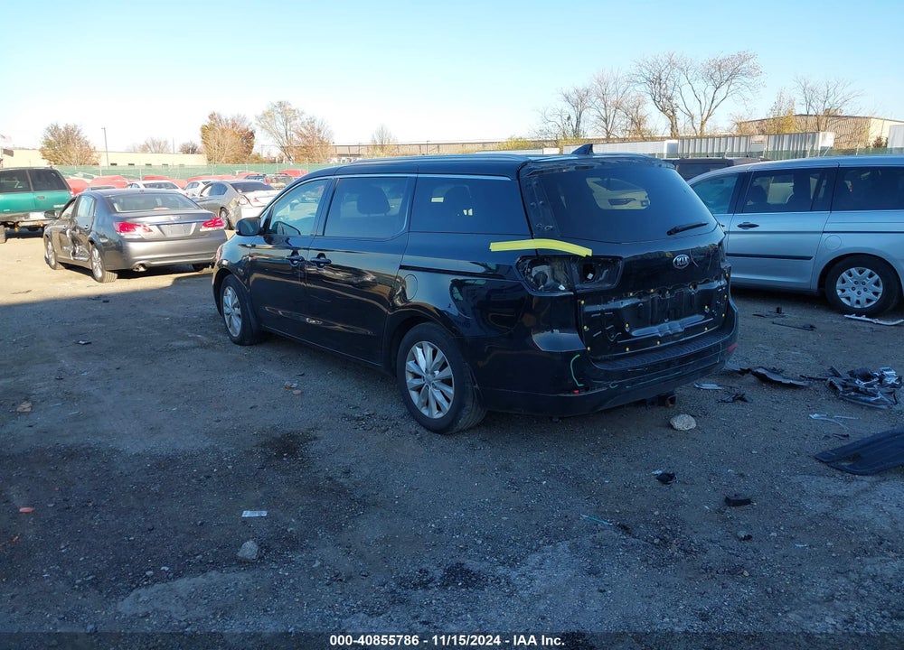 2017 KIA SEDONA EX VIN: KNDMC5C19H6259959