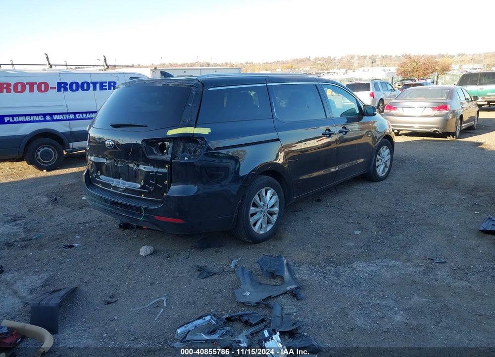 2017 KIA SEDONA EX VIN: KNDMC5C19H6259959