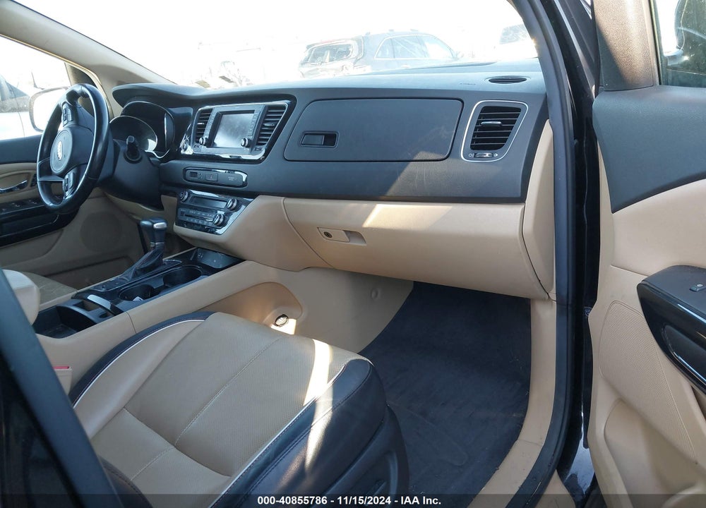 2017 KIA SEDONA EX VIN: KNDMC5C19H6259959