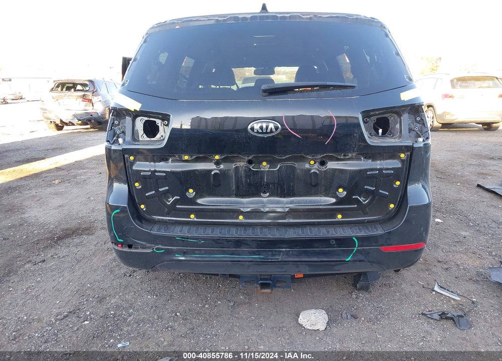 2017 KIA SEDONA EX VIN: KNDMC5C19H6259959
