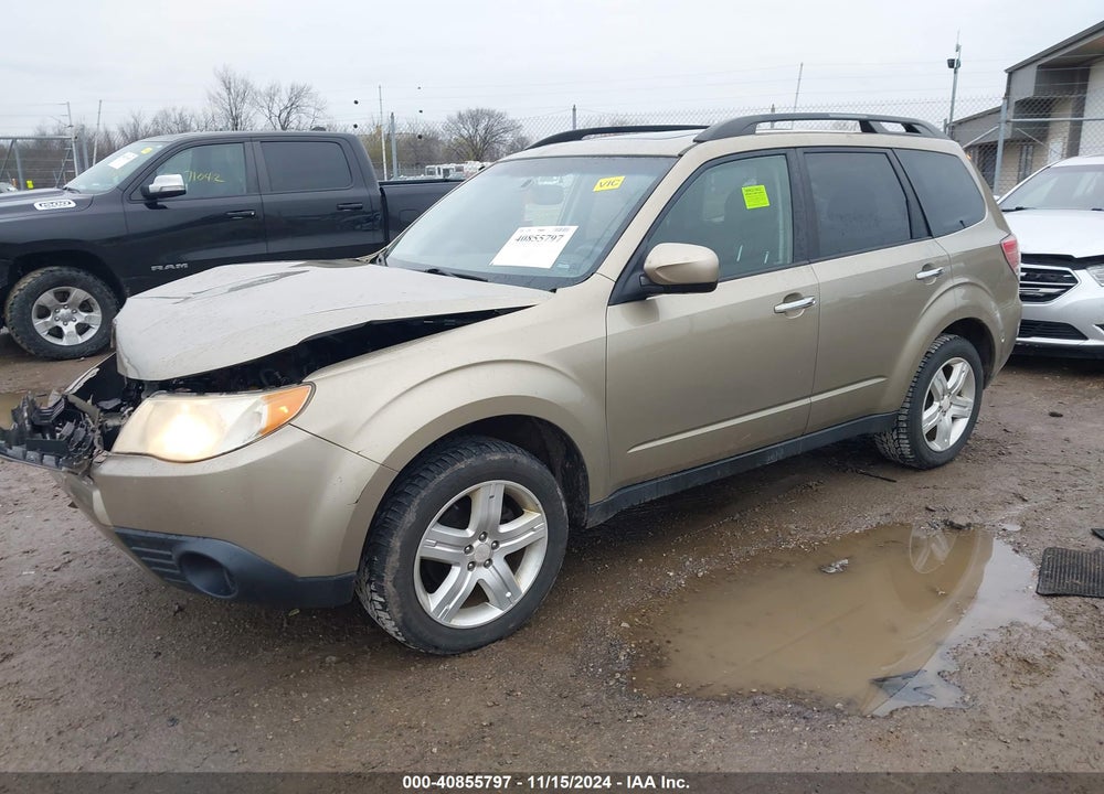 2009 SUBARU FORESTER 2.5X VIN: JF2SH63639G710858