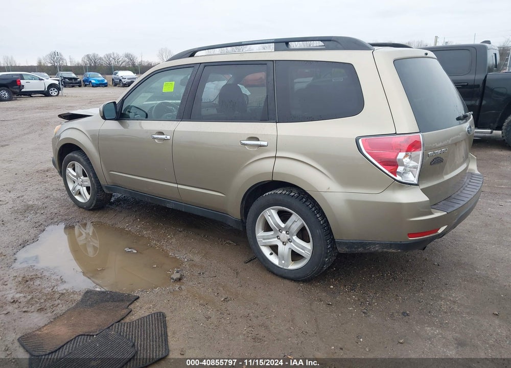 2009 SUBARU FORESTER 2.5X VIN: JF2SH63639G710858