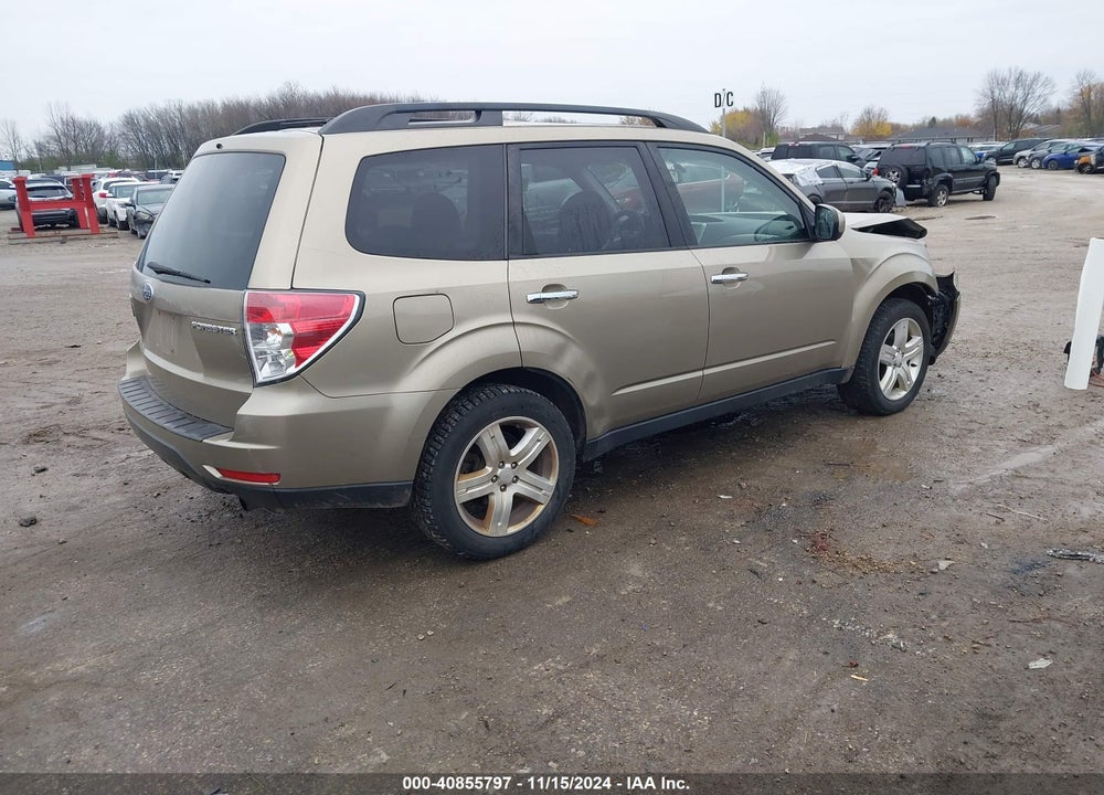 2009 SUBARU FORESTER 2.5X VIN: JF2SH63639G710858