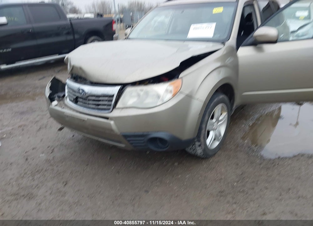 2009 SUBARU FORESTER 2.5X VIN: JF2SH63639G710858
