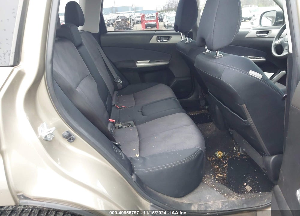 2009 SUBARU FORESTER 2.5X VIN: JF2SH63639G710858