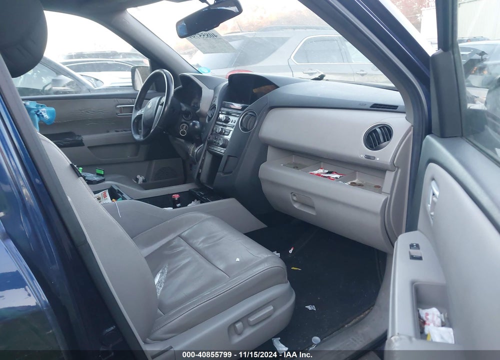 2013 HONDA PILOT EX-L VIN: 5FNYF4H5XDB012527