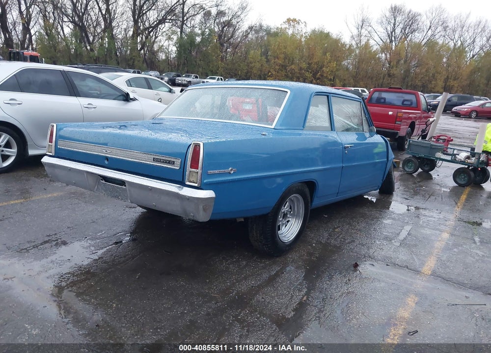 1967 CHEVROLET NOVA VIN: 0000113117W105218