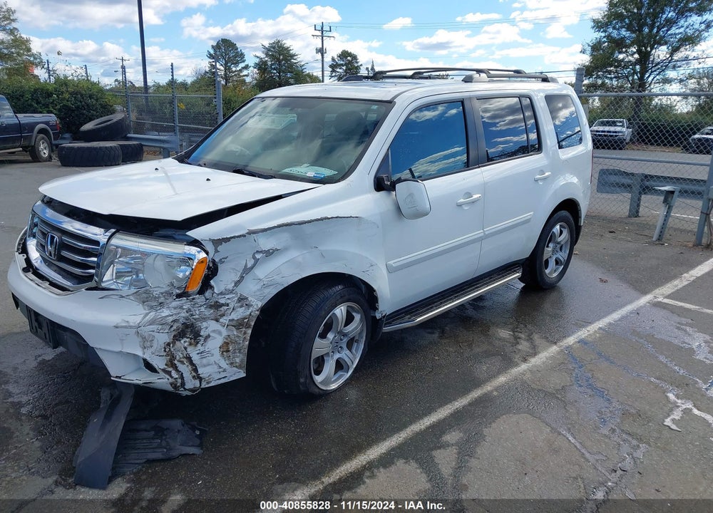 2015 HONDA PILOT EX-L VIN: 5FNYF4H57FB041602