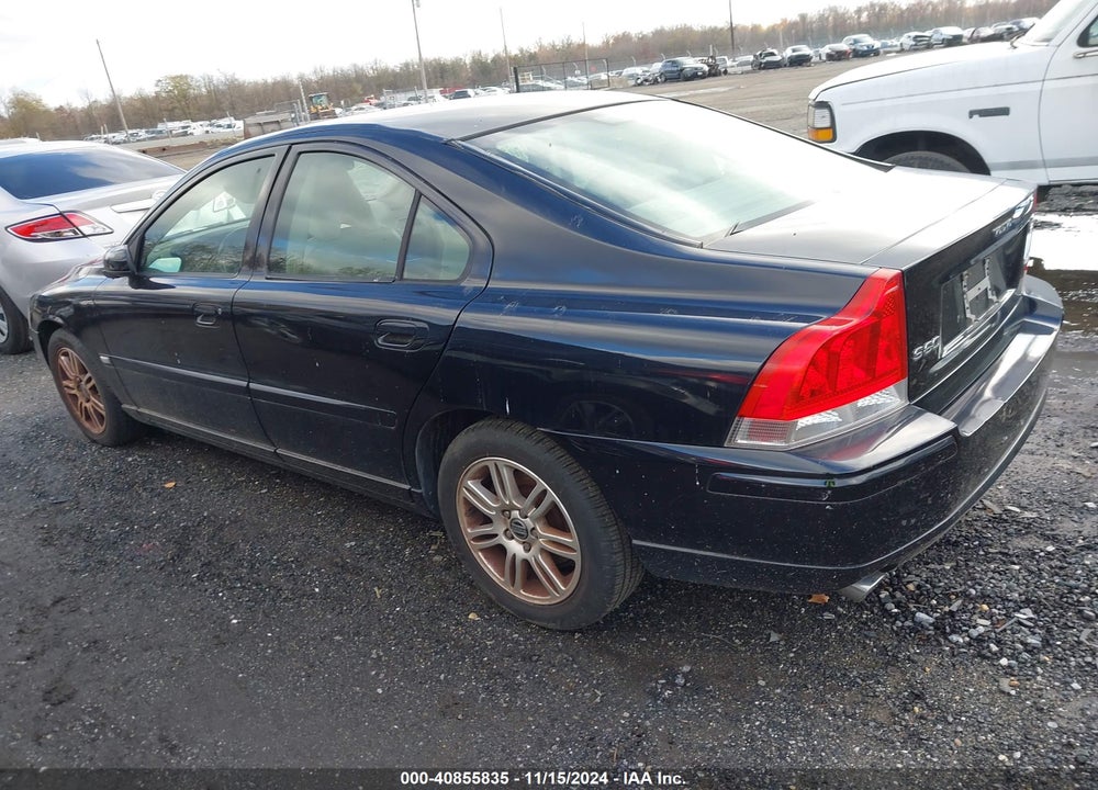 2006 VOLVO S60 2.5L TURBO/2.5T VIN: YV1RS592662533237