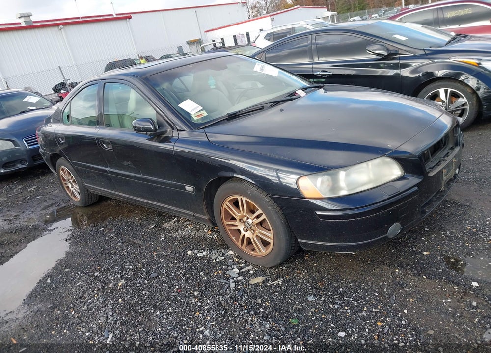 2006 VOLVO S60 2.5L TURBO/2.5T VIN: YV1RS592662533237