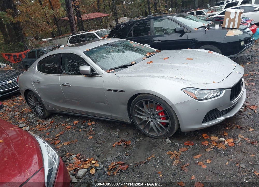 2016 MASERATI GHIBLI S VIN: ZAM57RSA6G1171380