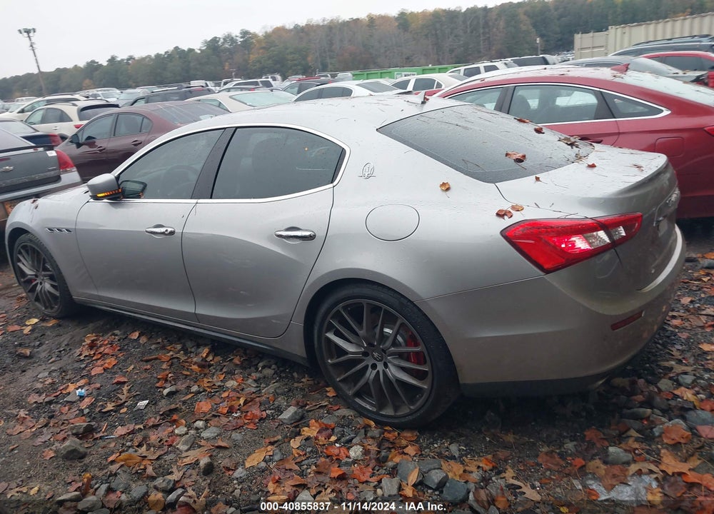 2016 MASERATI GHIBLI S VIN: ZAM57RSA6G1171380