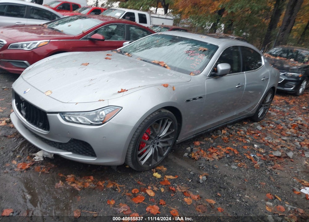 2016 MASERATI GHIBLI S VIN: ZAM57RSA6G1171380