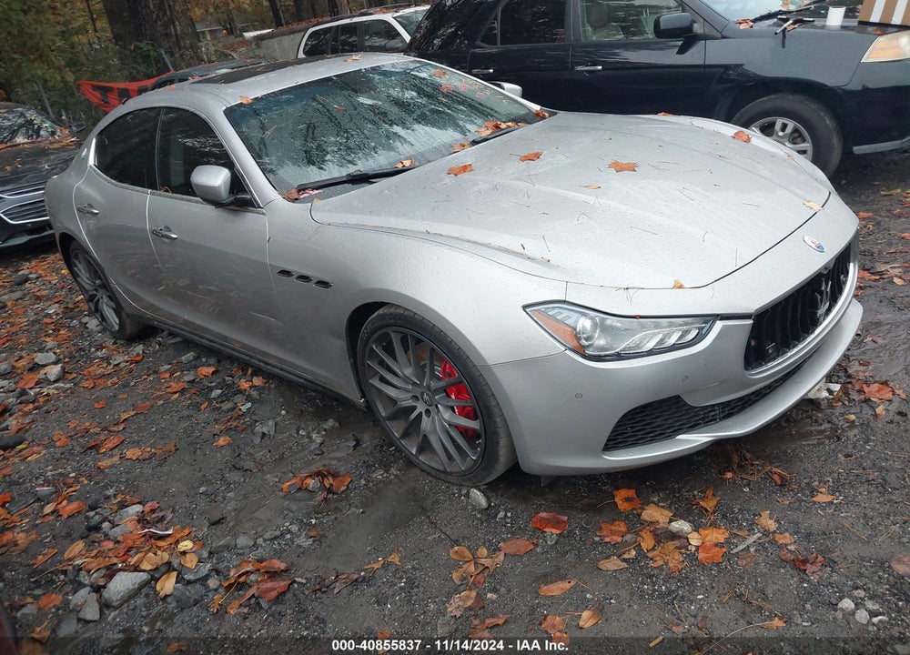 2016 MASERATI GHIBLI S VIN: ZAM57RSA6G1171380