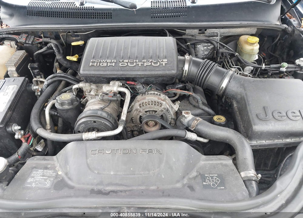 2004 JEEP GRAND CHEROKEE OVERLAND VIN: 1J8GX68J54C157451