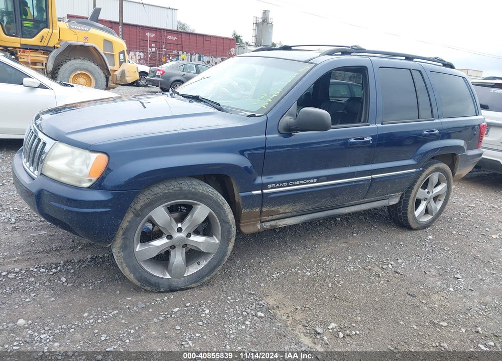 2004 JEEP GRAND CHEROKEE OVERLAND VIN: 1J8GX68J54C157451