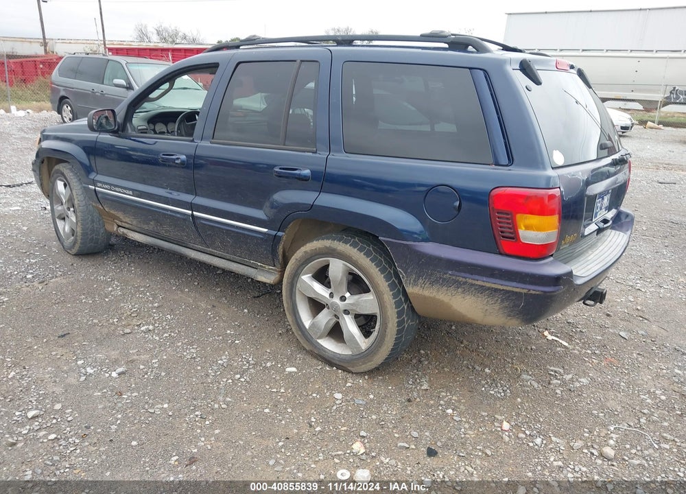 2004 JEEP GRAND CHEROKEE OVERLAND VIN: 1J8GX68J54C157451