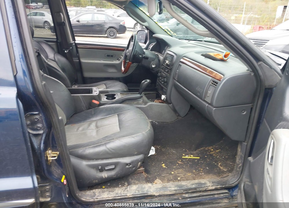 2004 JEEP GRAND CHEROKEE OVERLAND VIN: 1J8GX68J54C157451